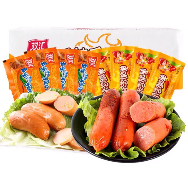 XÚC XÍCH NGÔ & CAY - Đồ ăn vặt nội địa [Ăn Vặt Cherry] | BigBuy360 - bigbuy360.vn