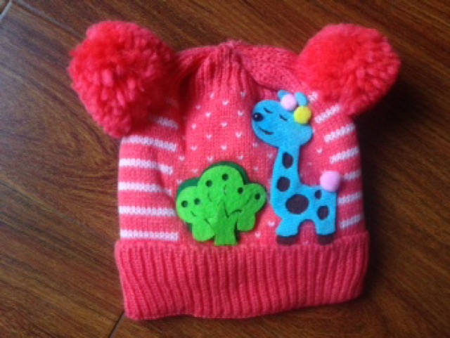 Mũ len đáng iu cho bé
