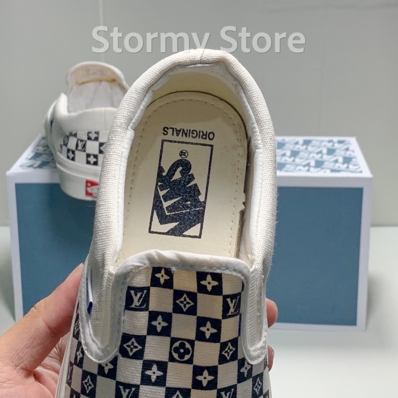 Giày thể thao Lười Trắng  Nam Nữ Cao Cấp