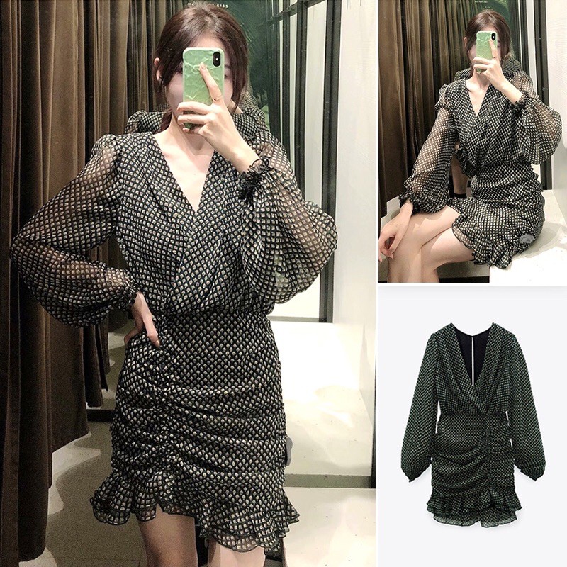 ZARA Đức - Đầm váy sale auth new tag cao cấp chính hãng 8427/337