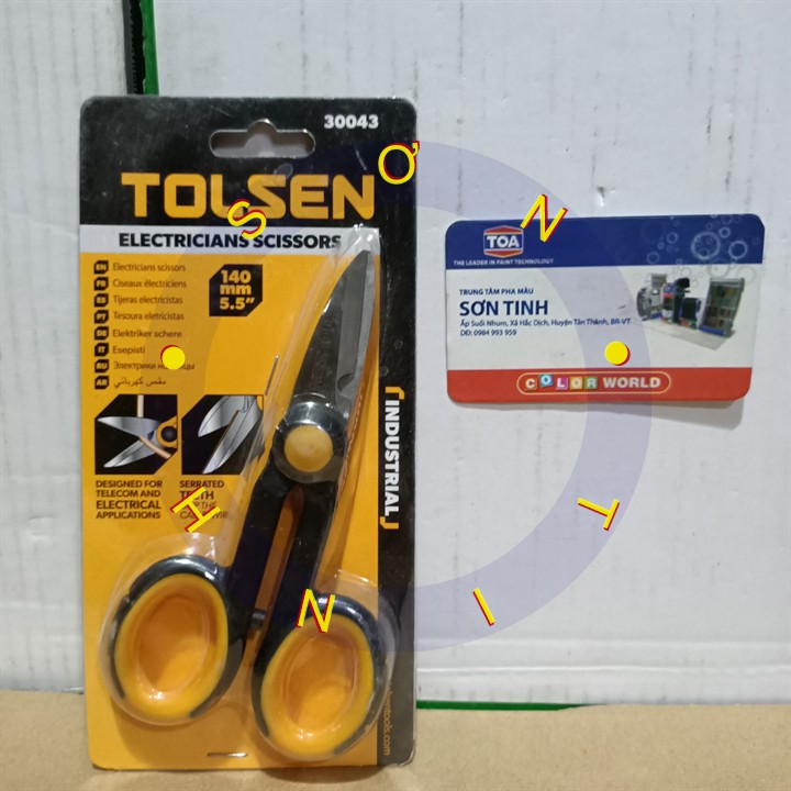 KÉO ĐiỆN TỬ (CÔNG NGHIỆP) 5.5'' TOLSEN 30043