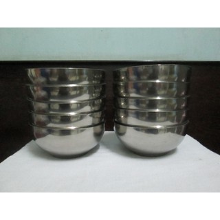 Bộ 10 Chén Inox Size 11cm