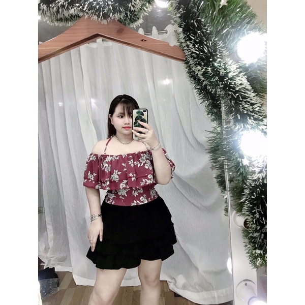 Áo trễ vai 2 bèo