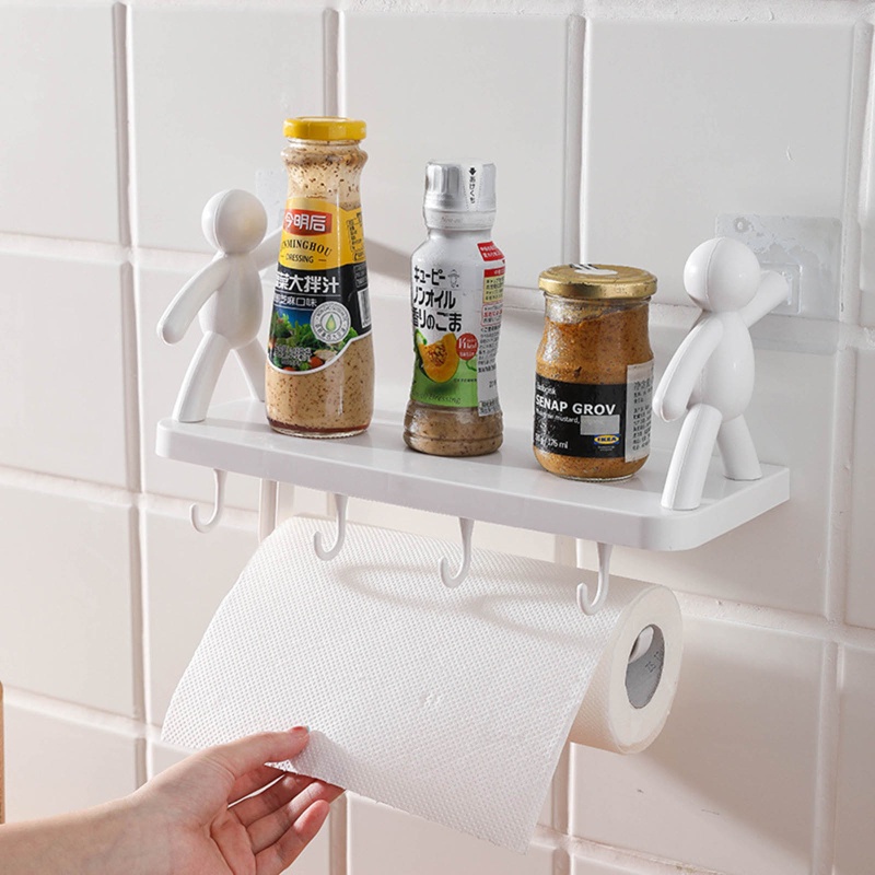 Khay Đựng Khăn Giấy Gắn Tường Hình Con Người Tiện Dụng