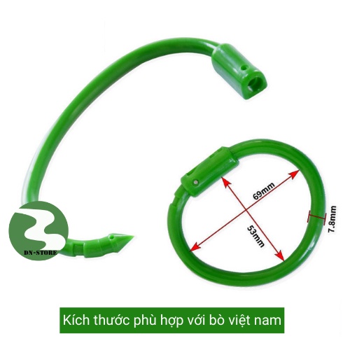Kìm bấm mũi bò Dương ninh Vòng nhựa có chốt 5.5cm KM23
