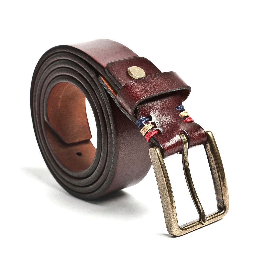 Thắt Lưng Da Bò Nguyên Miếng Da Bò Thật 100% - DuMục Store