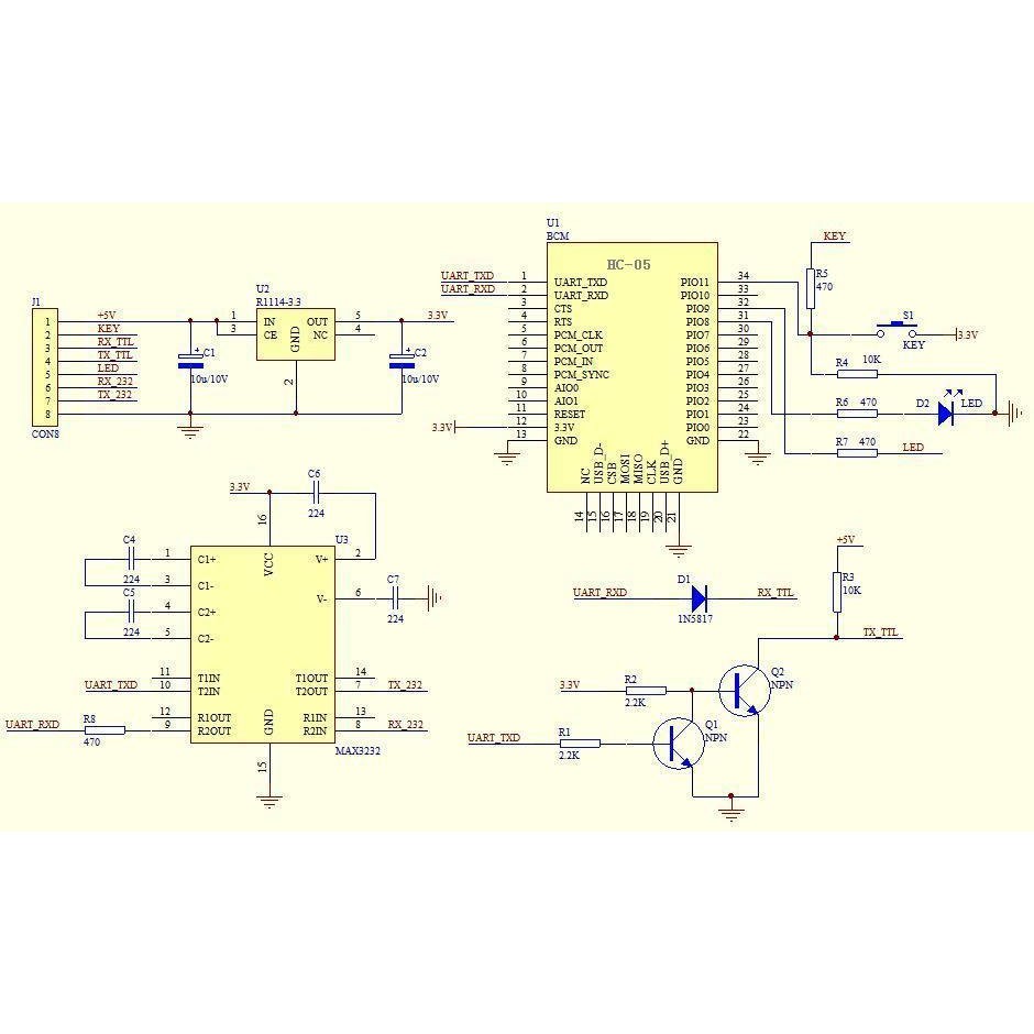 Module thu phát bluetooth HC05 - B2H20