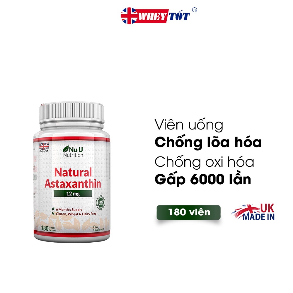 ASTAXANTHIN 12MG 180 VIÊN