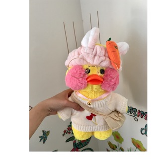 Vịt bông lalafanfan 4 phụ kiện sociu