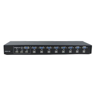Hộp công tắc kvm 8 cổng usb 2.0 hỗ trợ 1920x1440