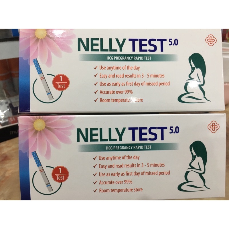 Que thử thai Nellytest 5.0(bản to nhanh,chính xác)