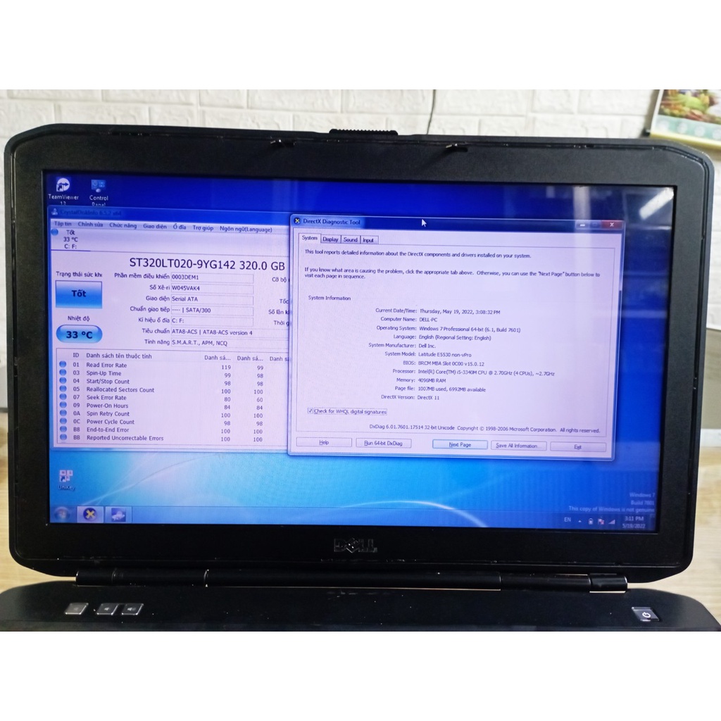 Laptop Dell Latitude E5530