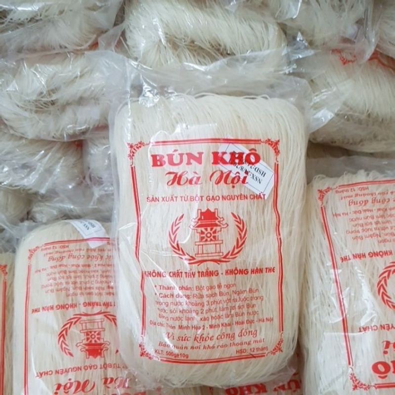 Bún phở khô đac sản hà nội gói 500g