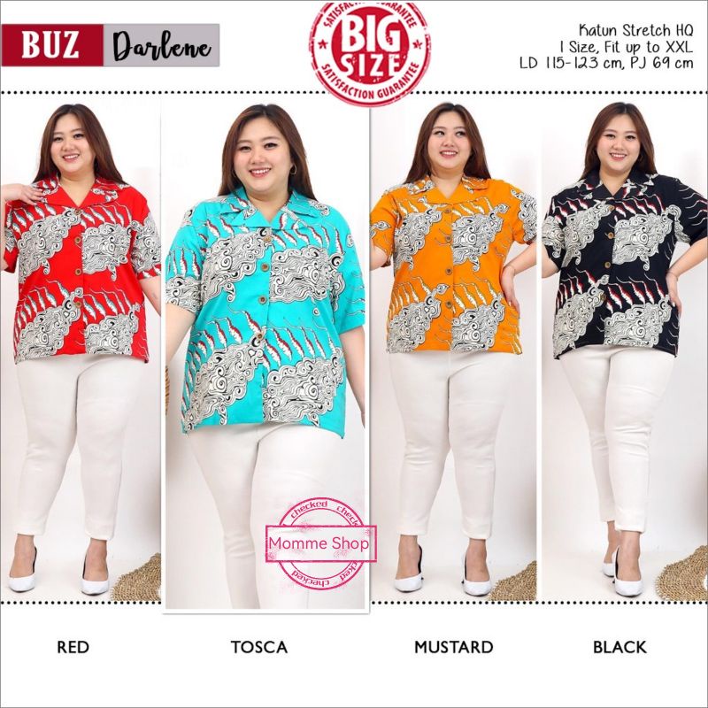 Áo Kiểu BATIK Cotton Co Giãn Vừa Vặn LD 115-123