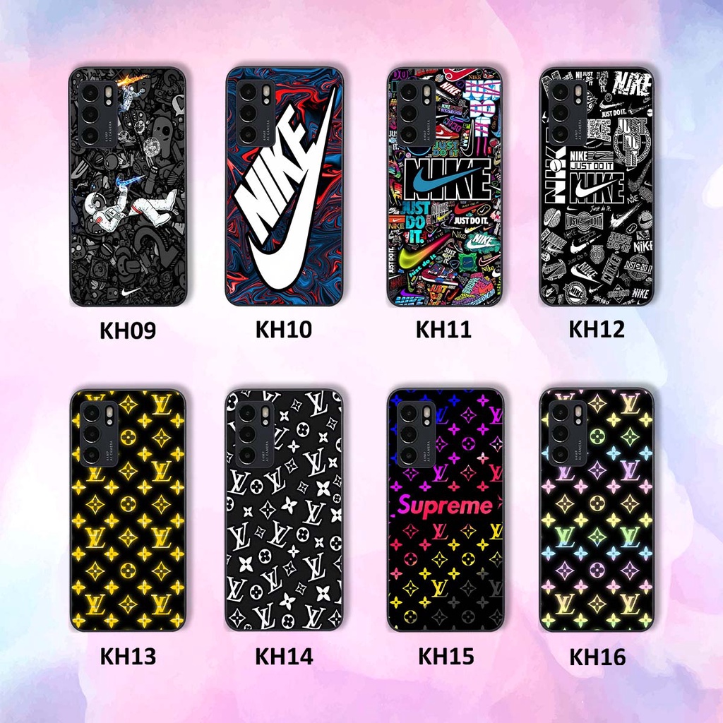 Ốp lưng Oppo Reno6 / Reno6 Z 5G / Reno 6PRO 5G hình thương hiệu, thể thao thời trang cao cấp