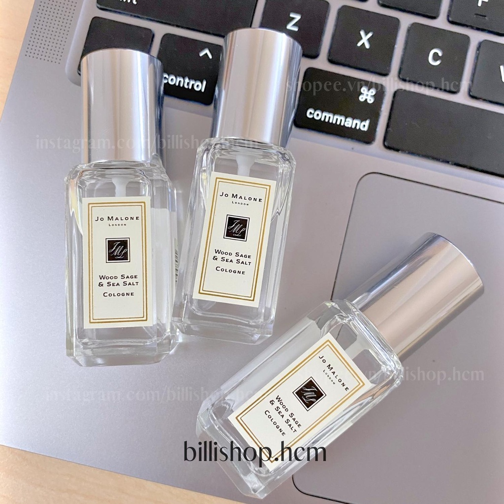 Minisize 9ML nước hoa Jo Malone Wood Sage &amp; Sea Salt, English Pear &amp; Freesia minisize