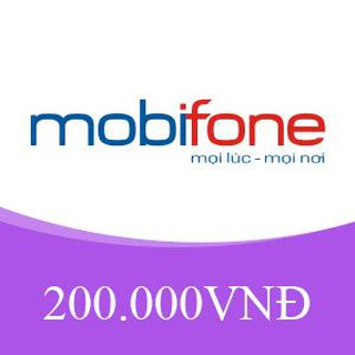 Thẻ mobiphone 200k