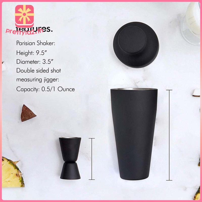 8 CÁI Thép không gỉ 15 / 30ml Jigger Home Drink Shaker