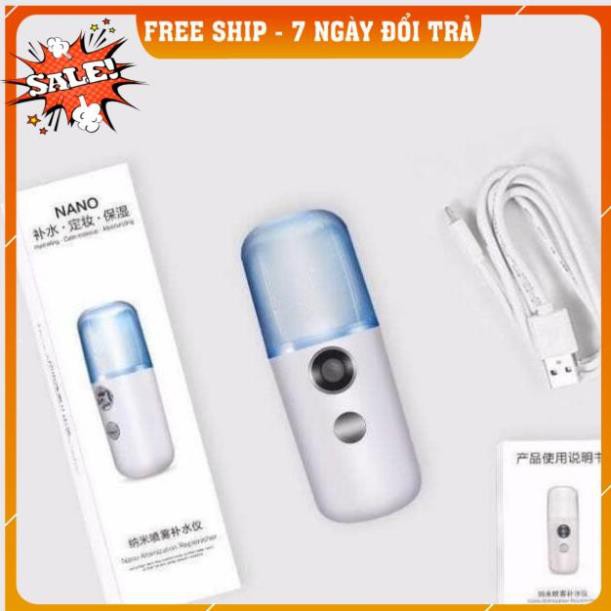 [FREESHIP TOÀN QUỐC] MÁY XỊT KHOÁNG NANO MINI KÈM SẠC