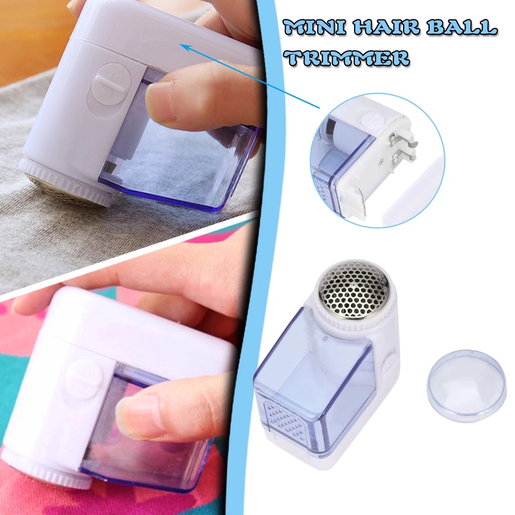 Máy loại bỏ xơ vải/lông xù/bóng lông trên quần áo chạy bằng điện mini cầm tay dùng trong gia đình