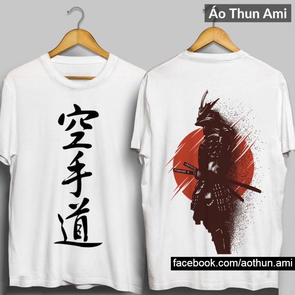 ⚡️FREESHIP⚡️Áo Thun In 2 Mặt Chiến Binh Samurai