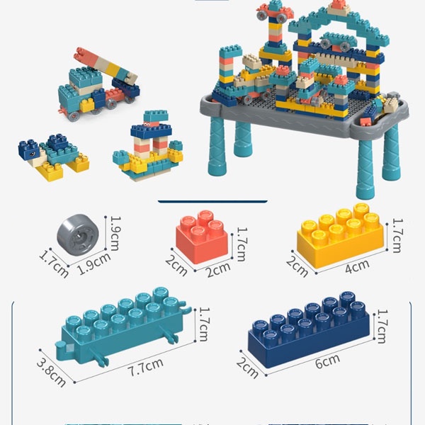 Bàn xếp, ghép hình đa chức năng trẻ em