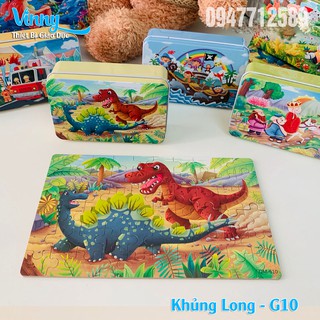 Tranh ghép hình 60 mảnh khủng long