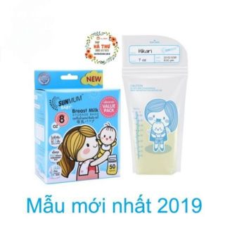 Túi trữ sữa sunmum 50 túi