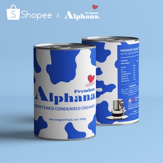Combo 3 lon sữa đặc có đường Premium Aphana nhập khẩu Malaysia lon 500g - Nắp khui tiệ thumbnail