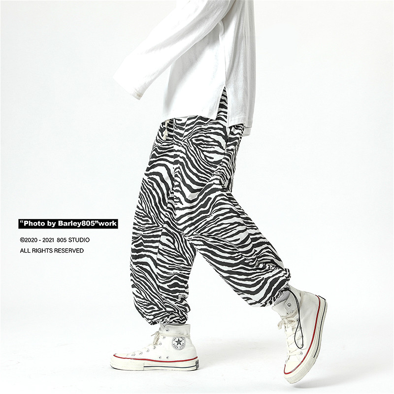 Quần Jogger Họa Tiết Cá Tính Cho Nam