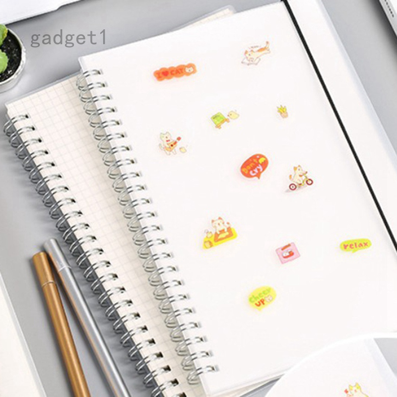 Sổ Ghi Chú Bìa Trong Suốt Khổ A5 / A6 / B5 Tiện Dụng