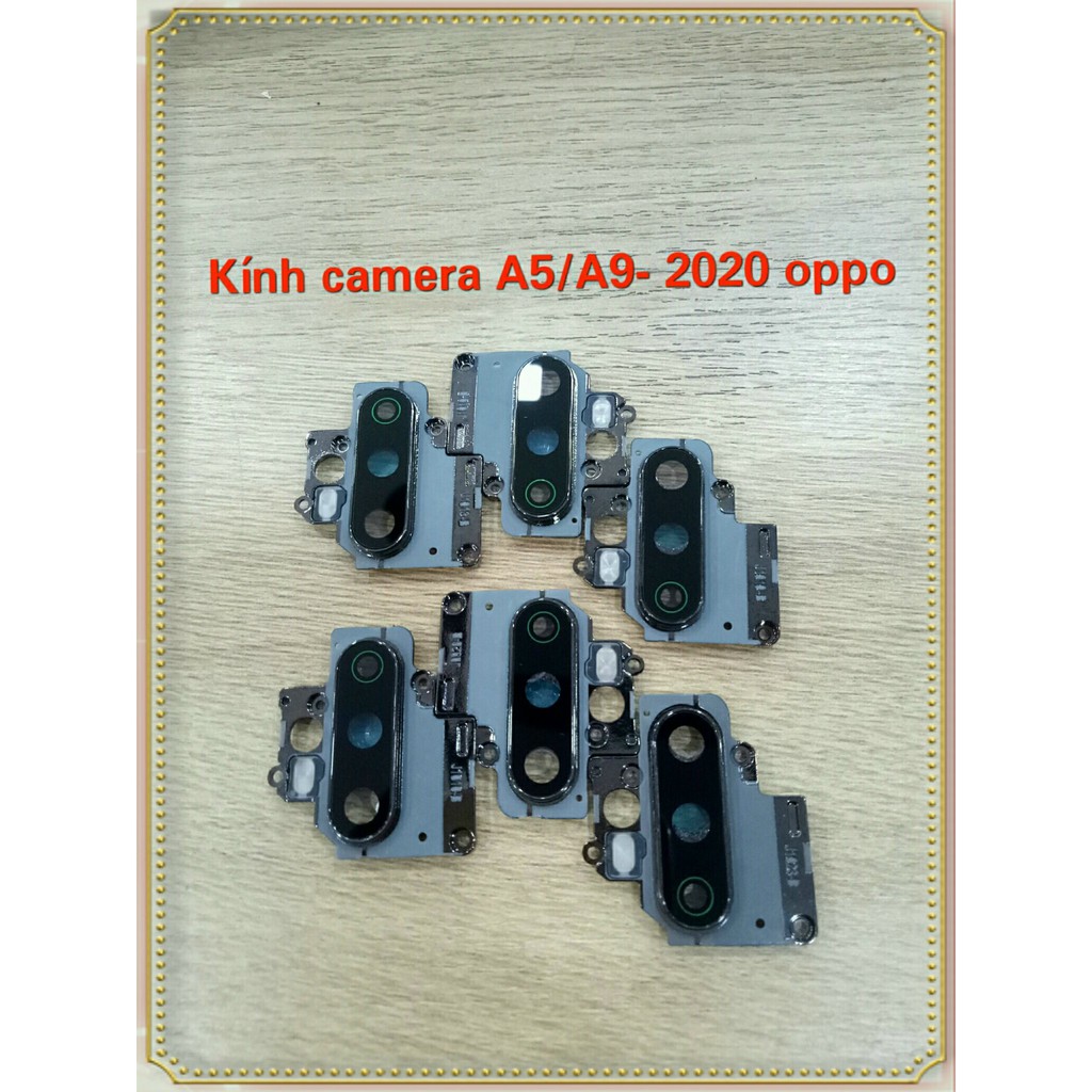 Kính camera+vành A5/A9 2020 oppo