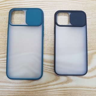 Ốp iPhone 12 ( 6.1), iP 12 ( 6.7) viền dẻo màu che camera