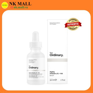 (Bill Korea-order) Serum Dưỡng Trắng, Mờ Thâm The Ordinary Alpha Arbutin 2% + HA  30ml chính hãng