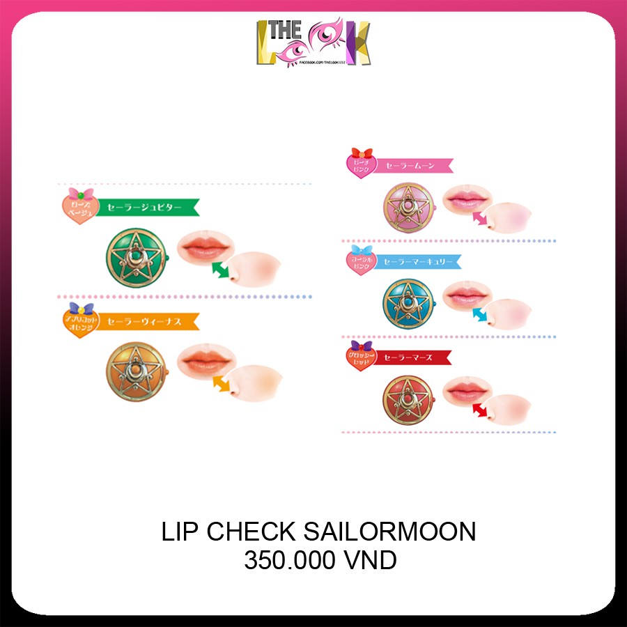 SON DƯỠNG MÔI TRÒN SAILOR MOON