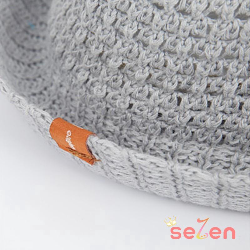 Nón cotton tai gấu dễ thương xinh xắn cho bé