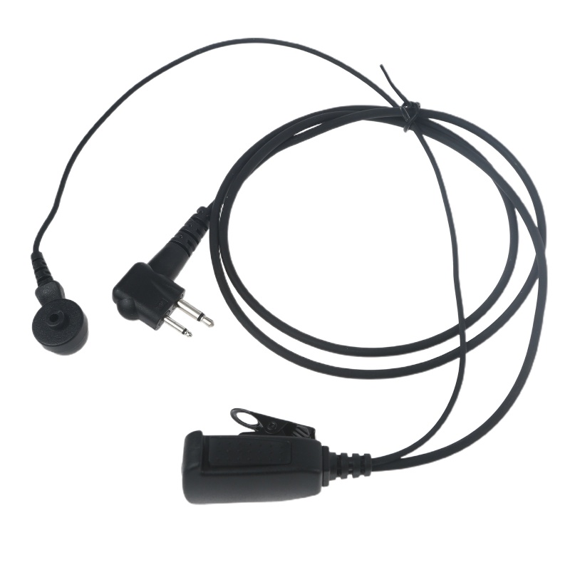 Tai Nghe zzz Chữ C Có Mic 2 Pin Cho Bộ Đàm