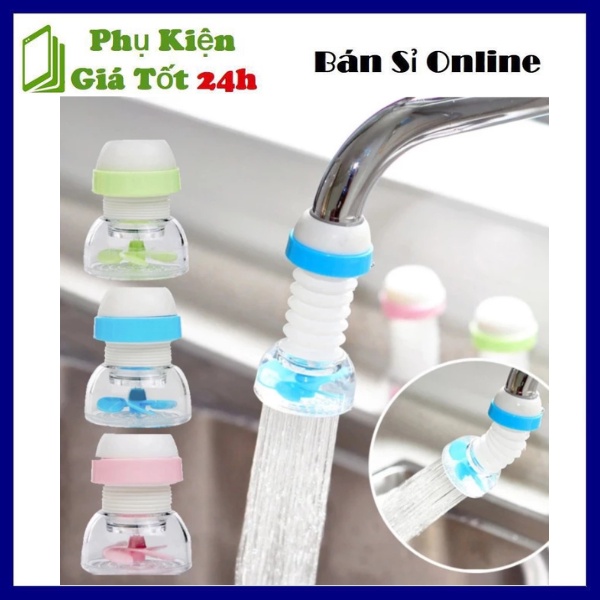 Vòi nước hoa sen lò xo xoay 360 độ dễ dàng sử dụng