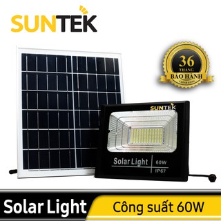 Đèn năng lượng mặt trời stk60w - chính hãng suntek - bảo hành 3 năm