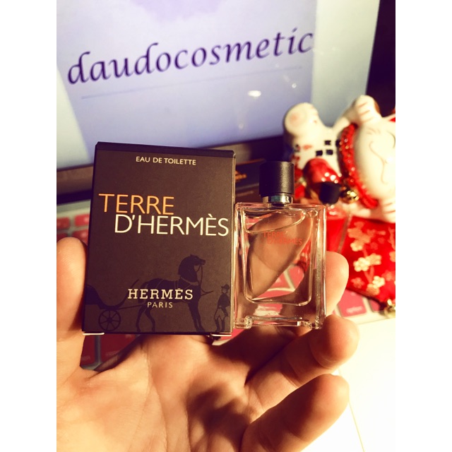 [mini nam] Nước hoa Hermes Terre D'Hermes EDT 5ml Chuẩn Auth 1 NEW