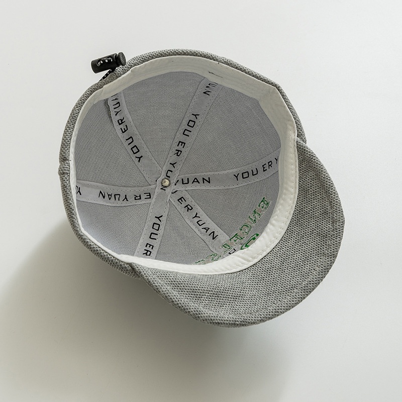 Mũ Lưỡi Trai Vành Mềm Thêu Chữ Phong Cách Hàn Quốc Cho Bé