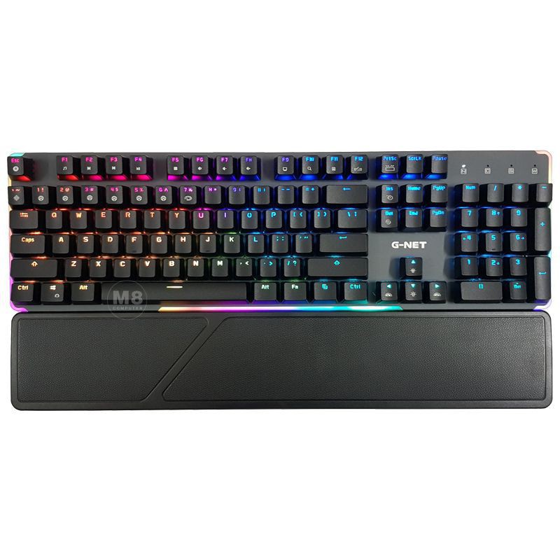 Bàn phím cơ quang G-Net LK789 RGB I Chính hãng I Gaming  Mechanical Optical Keyboard GNET LK789 RGB Led