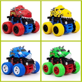 Đồ chơi xe quán tính, xe địa hình bánh đà nhào lộn 360độ