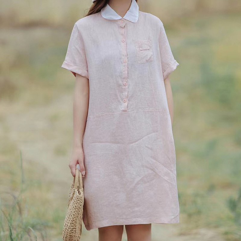 Váy Linen Nhật Bản 392