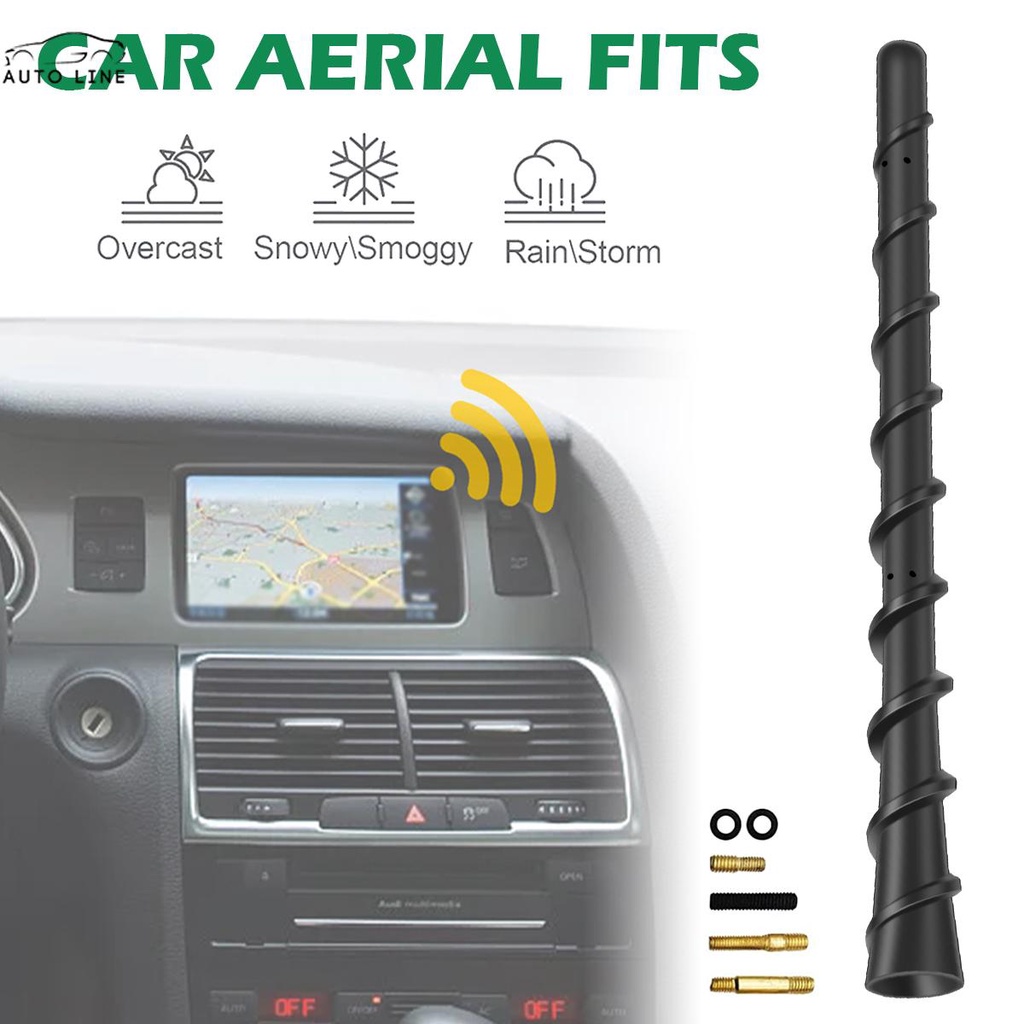 Ăng Ten Xoắn Ốc 7 Inch Bằng Cao Su PVC Linh Hoạt Chống Thấm Nước Cho Radio Xe Hơi SHOPCYC6530