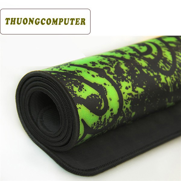 Miếng lót chuột chơi game - miếng di chuột may mép chống bong viền Razer Trung ( 32x24cm )