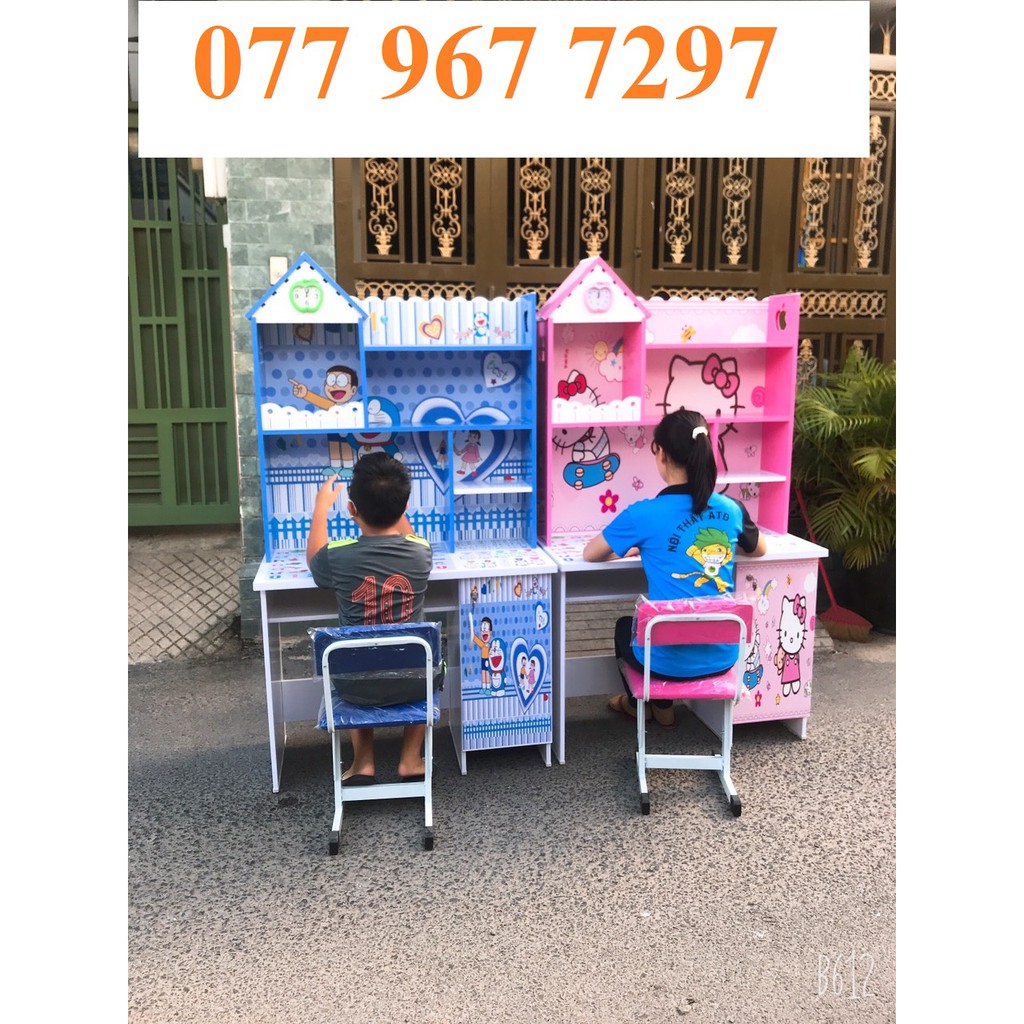Bàn học sinh nhựa in 3D dễ thương, nhiều mẫu để lựa chọn cho bé, freeship | BigBuy360 - bigbuy360.vn