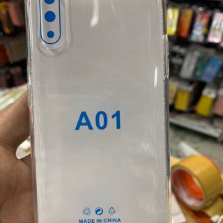 Ốp lưng Samsung A01 dẻo trong suốt
