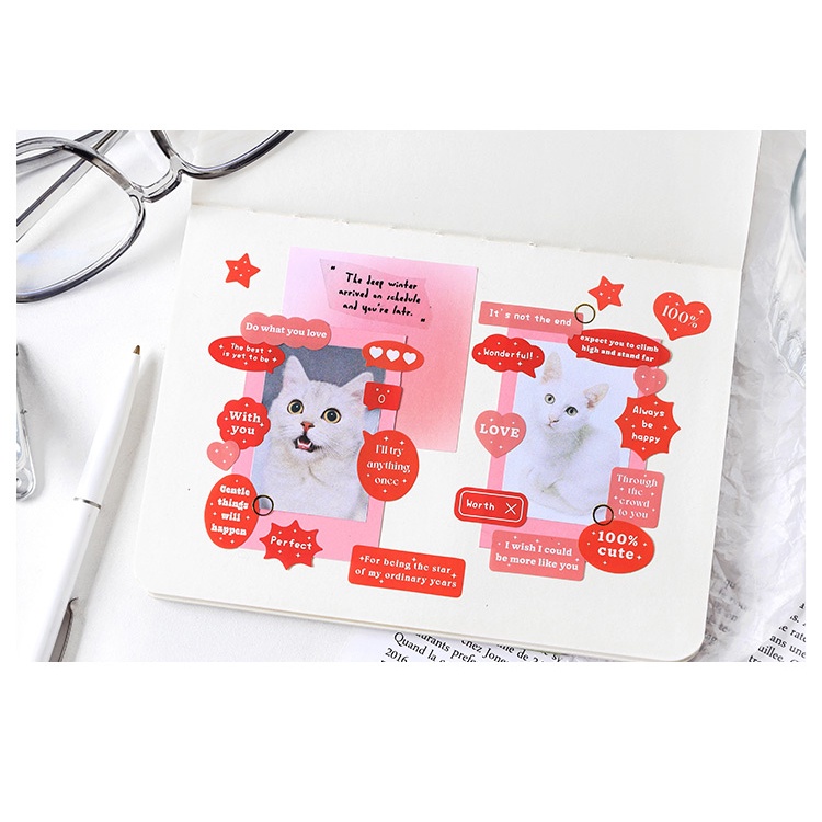 Flowertree 1 Miếng Dán Trang Trí Sổ Tay