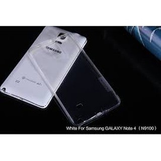 ỐP DẺO TRONG SUỐT CHO SAMSUNG Note4